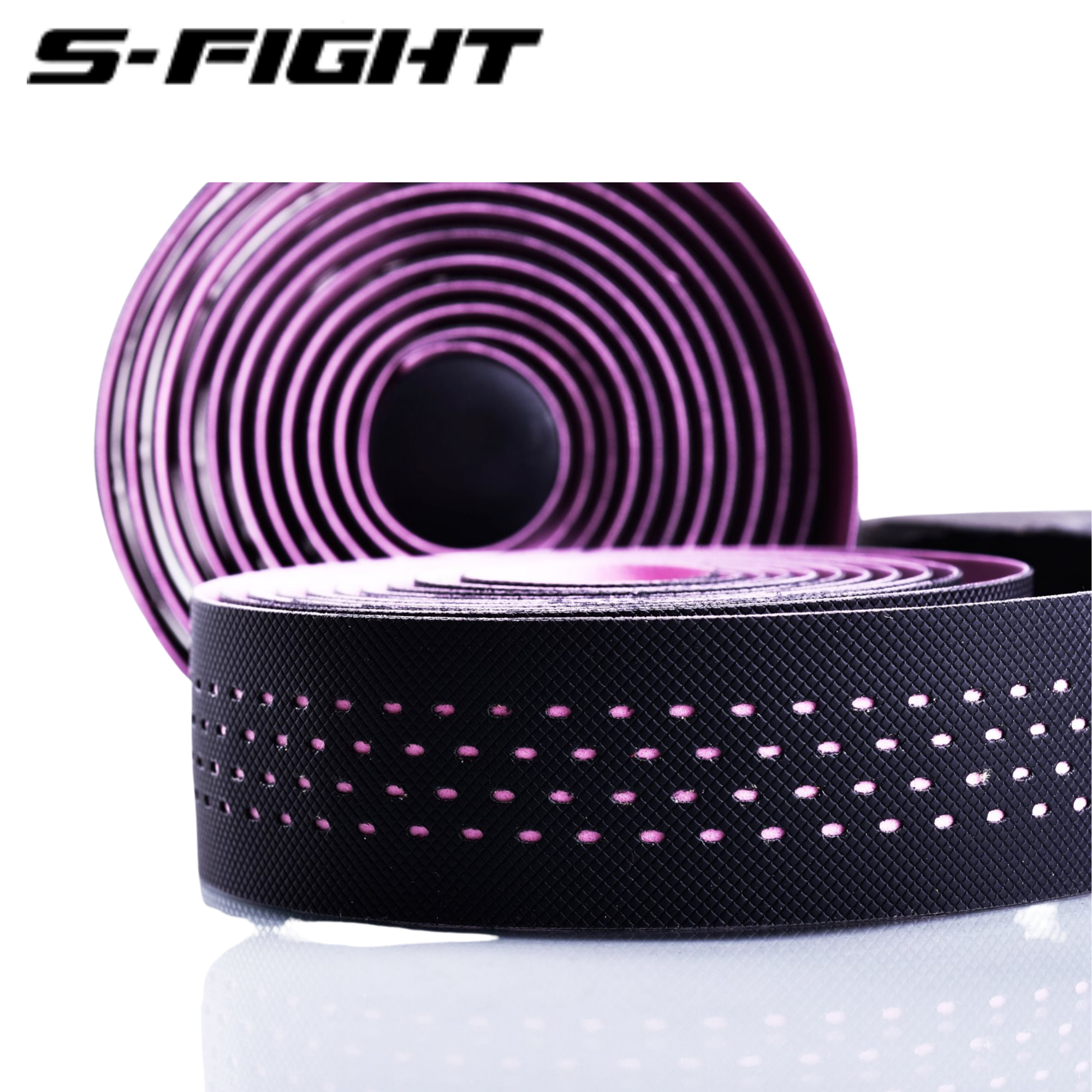 ผ้าพันแฮนด์ S-FIGHT รุ่น HT-04 หนัง PU วัสดุทำาจาก PU+EVA +MICROTEX