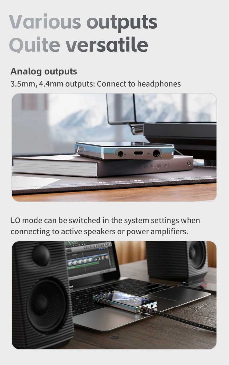 FiiO JM21 DAP พกพา ชิป Dual CS43198 + Dual SGM8262 รองรับ Hi-Res ประกันศูนย์ไทย