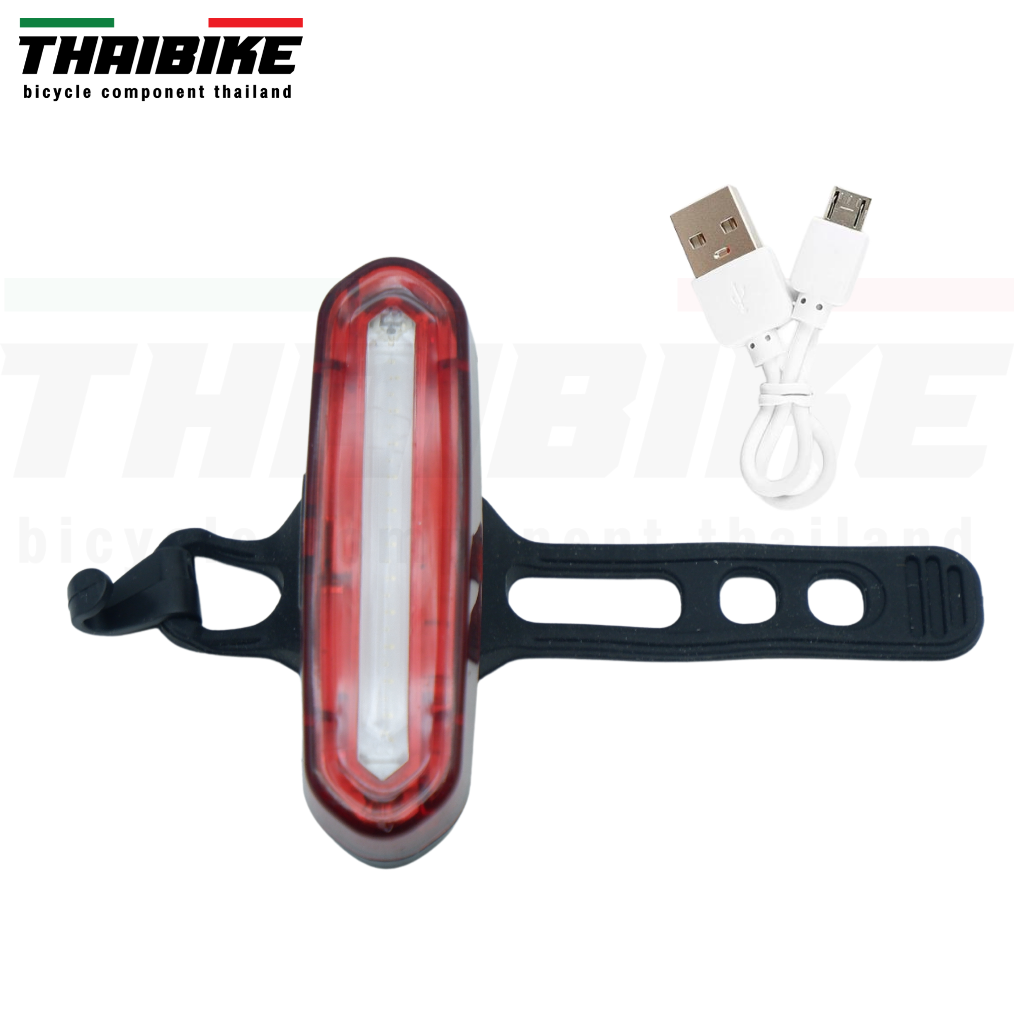 ไฟท้ายจักรยานชาร์จ USB AQY HYD-1860 AQY-096 รุ่น NQY