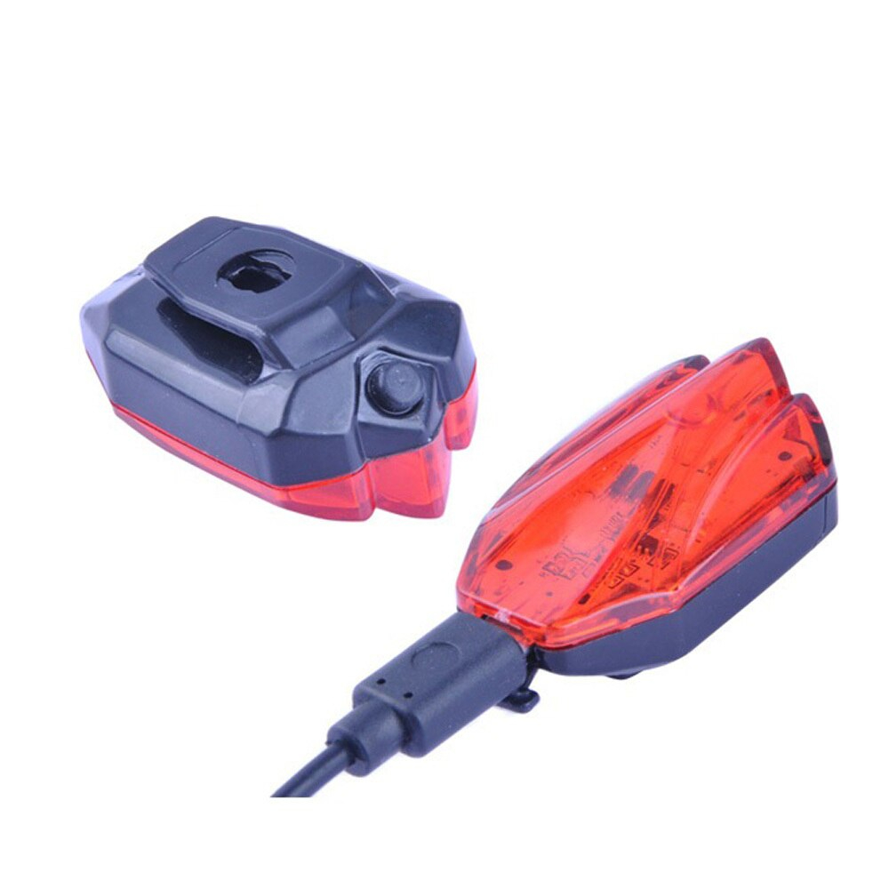 ไฟท้ายจักรยาน ไฟติดหมวกกันน็อค HJ-031 ชาร์จ USB