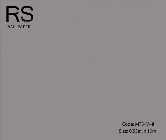 วอลเปเปอร์พื้นเรียบสีเทาเข้ม MTS-M48