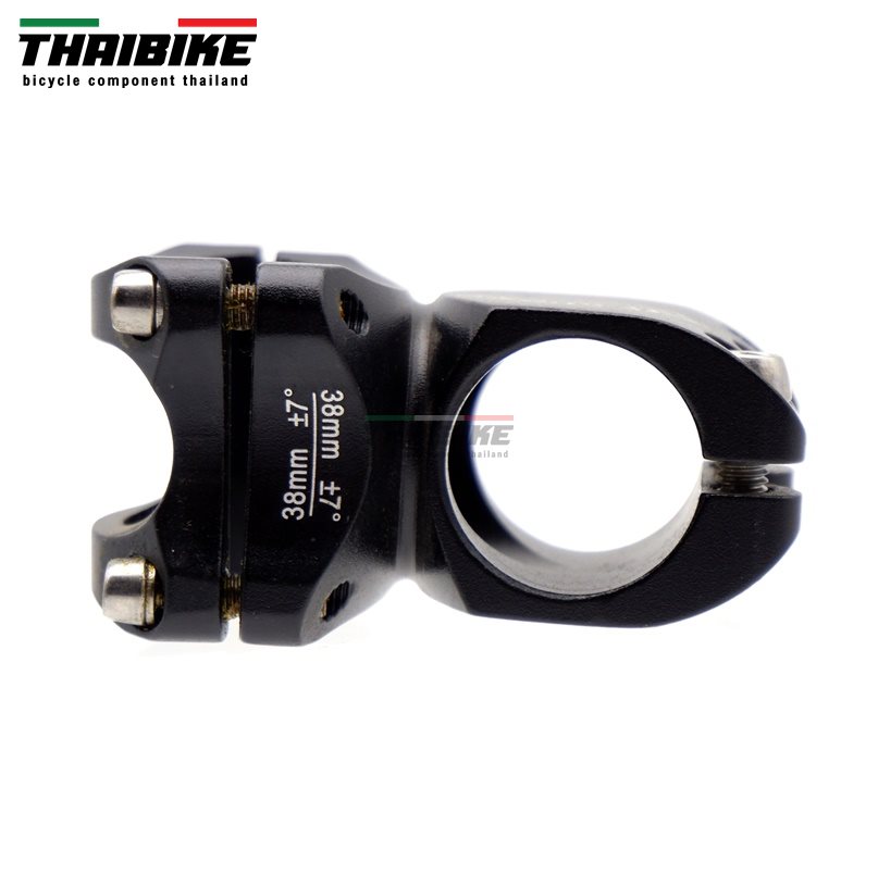สเต็มจักรยานแบบอลูมิเนียม ขนาด 31.8X38มม. สเต็มสั้น THAIBIKE