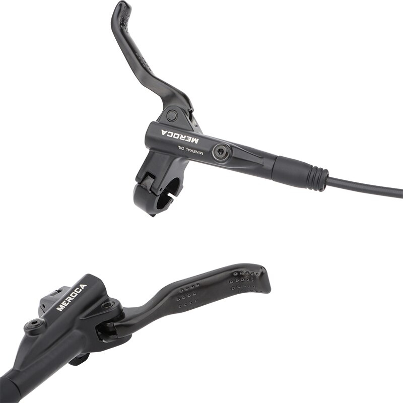 ชุดดิสก์เบรคน้ำมันจัดรยานเสือภูเขา MEROCA MT420 MTB bike hydraulic brake 160mm brake four piston