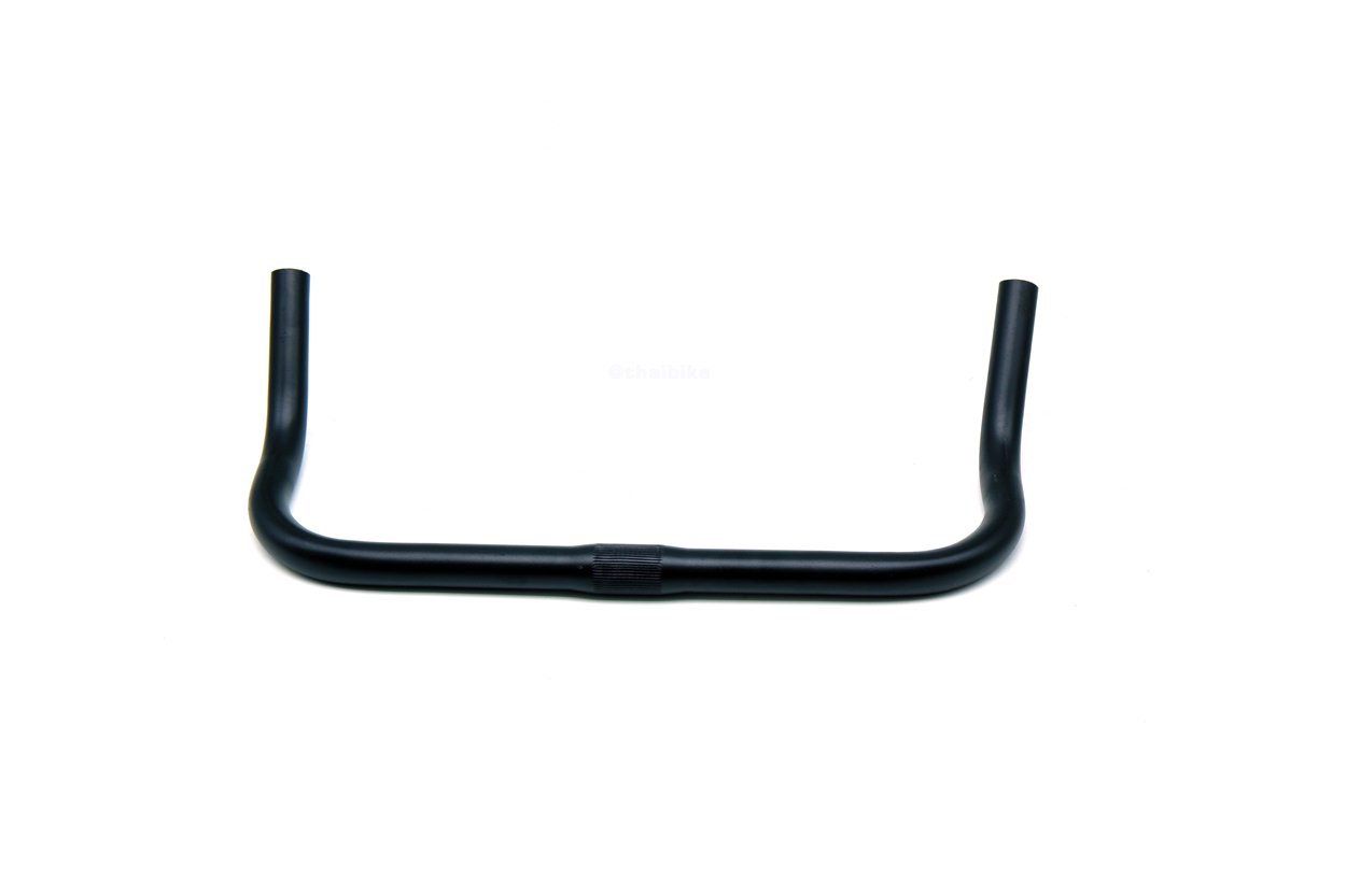 แฮนด์จักรยานอลูมิเนียม แฮนด์บูลฮอน สำหรับคอแฮนด์ 25.4