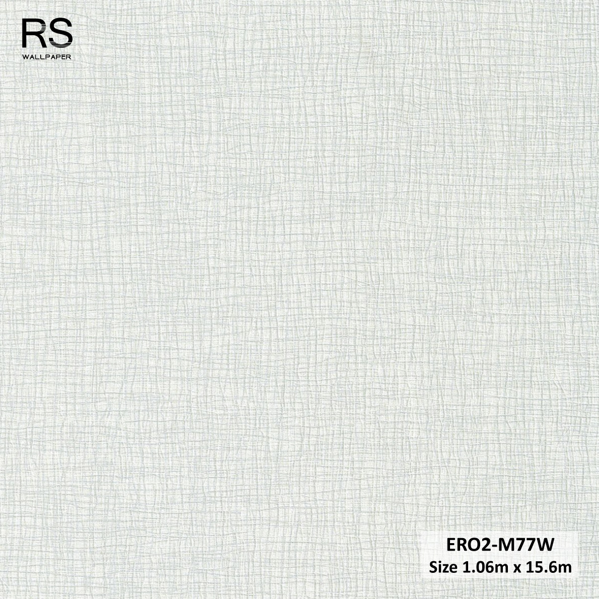 วอลเปเปอร์สีเทาอ่อนอมขาว ERO2-M77W