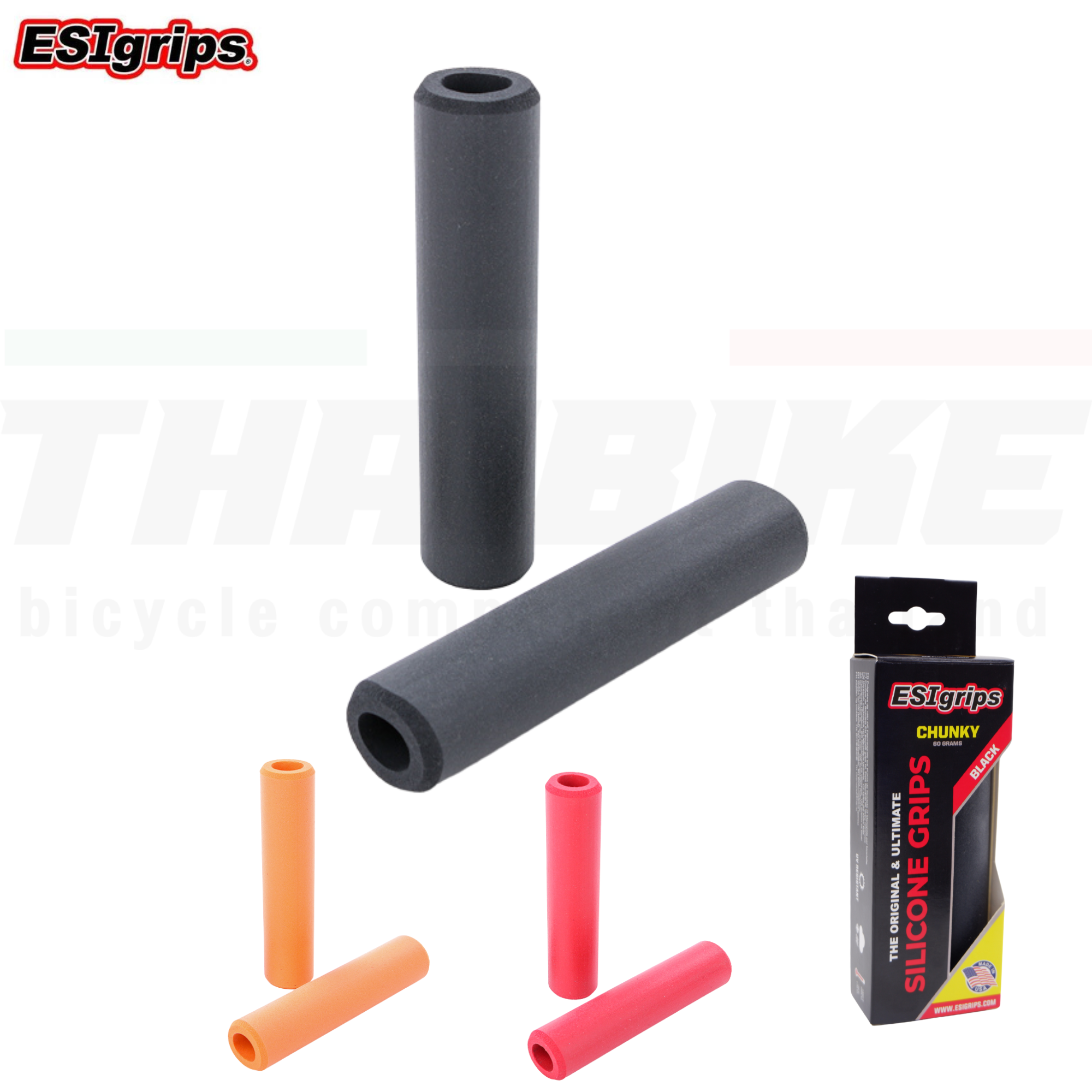 ESI Grips Chunky ปลอกแฮนด์จักรยานแบบ Silicone แท้ 100%