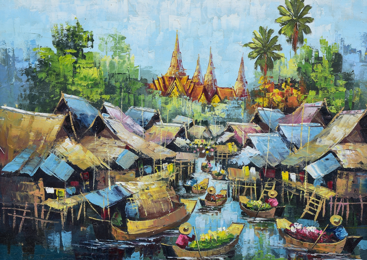 วอลเปเปอร์ ภาพสีน้ำมัน SS0141