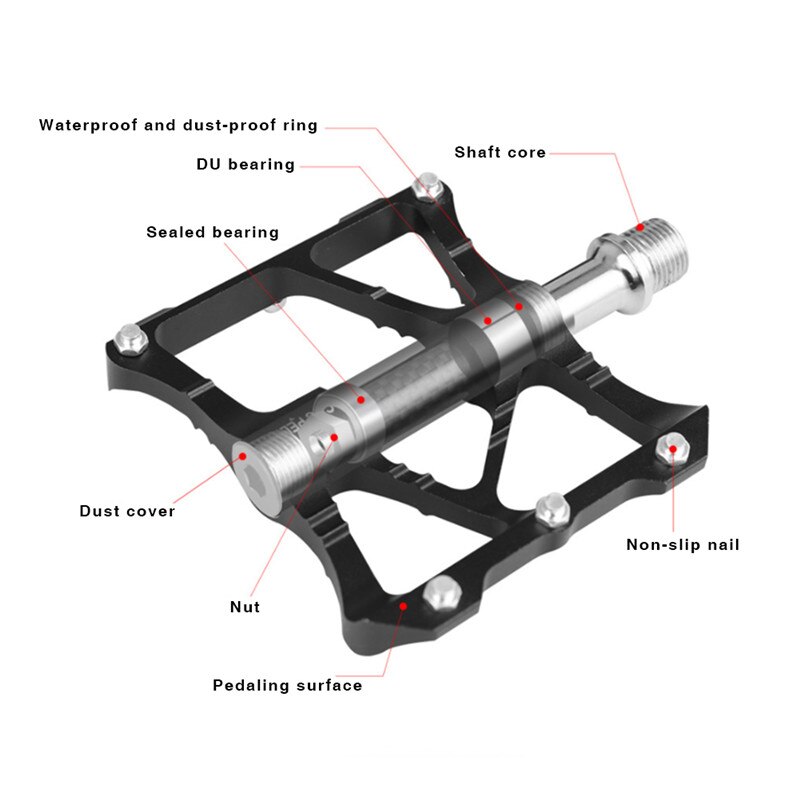 มาใหม่ บันไดจักรยานแกนคาร์บอน WHEEL UP 1005N
