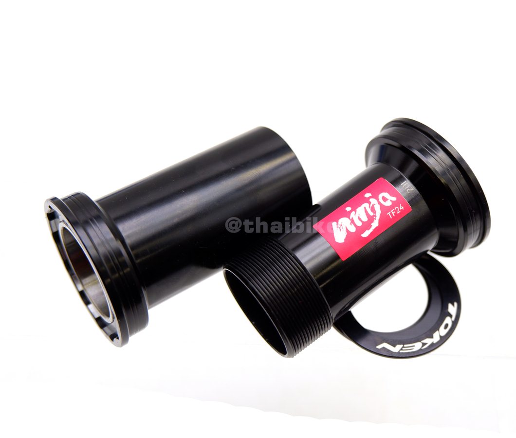 กะโหลกจักรยานเกลียวกลาง TOKEN BB3724-C3 (BB90/BB95) BB3724-C1 FOR TREK