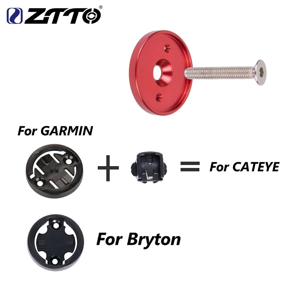 MOUNT ติดสเต็ม จักรยานสำหรับติดไมล์ GARMIN, Bryton, CATEYE ยี่ห้อ ZTTO