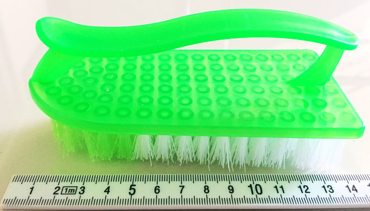 แปรงเตารีดสีใส 14.5 ซม.