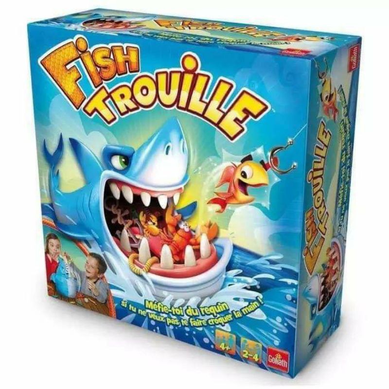 เกมตกปลาในปากปลาฉลาม เกมปลาฉลามงับมือ พร้อมส่งจากไทย