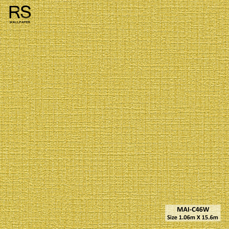 วอลเปเปอร์พื้นสีเหลือง MAI-C46W