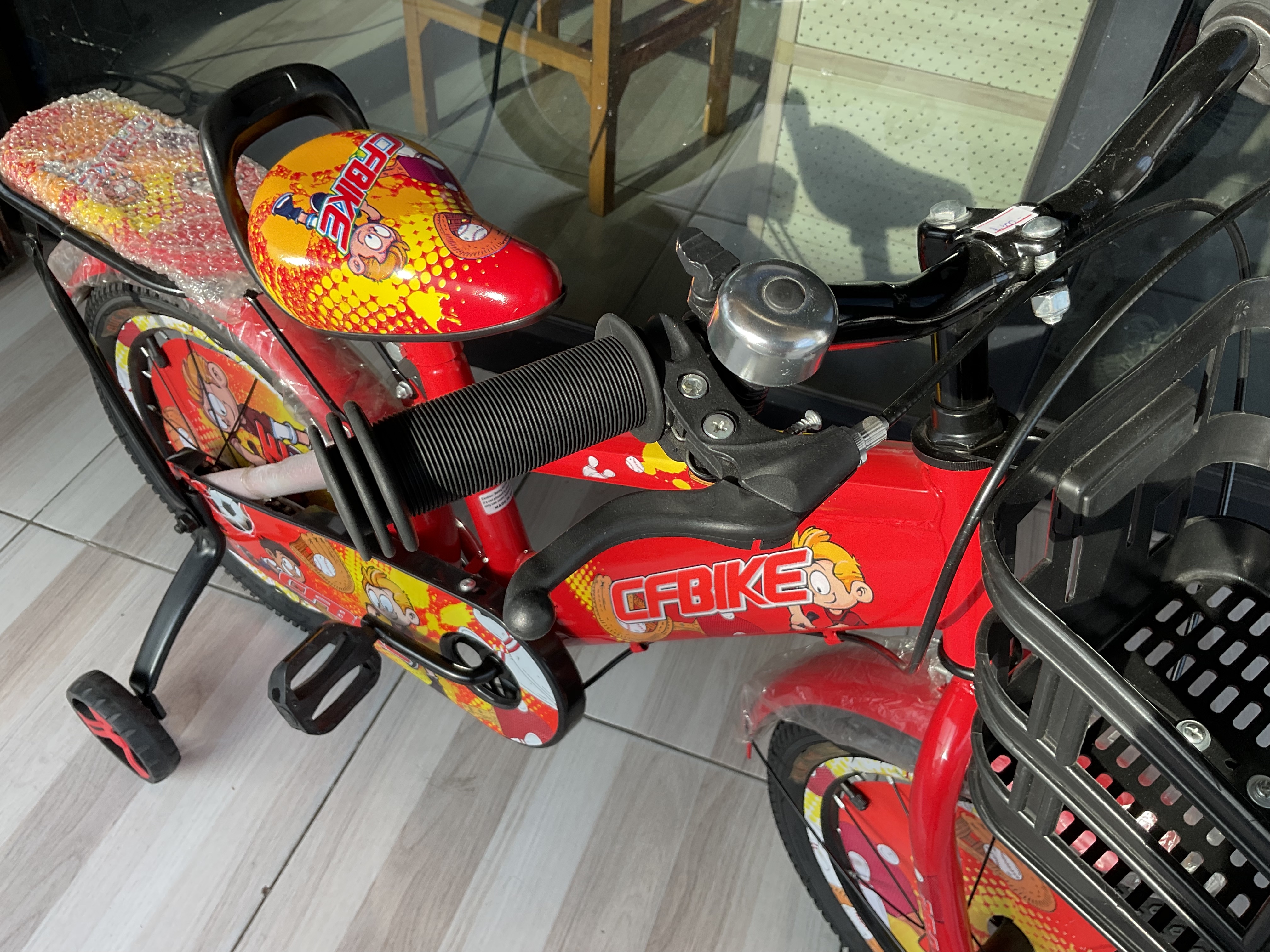 จักรยานเด็ก 16 นิ้ว CFBike สีแดง