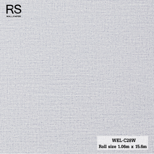 วอลเปอร์ สีพื้นม่วงอ่อนอมฟ้า WEL-C28W