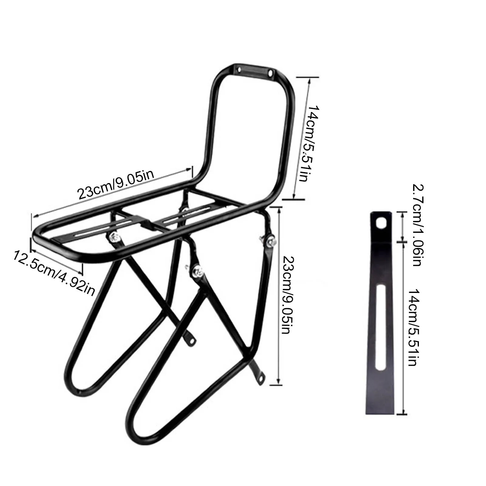 ตะแกรงหน้าจักรยานแบบอลูมิเนียม TAG-B Rack Carrier Panniers ทัวร์ริ่ง
