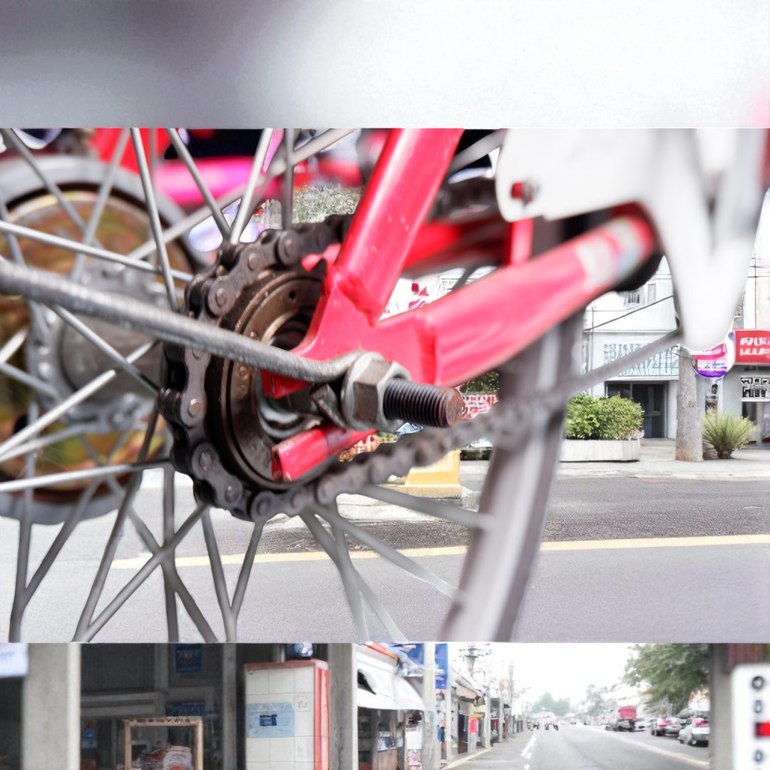 ที่วางเท้าจักรยาน อลูมิเนียม 1 คู่ ใช้กับจักรยานทั่วไป เกลียว 3/8", ใช้ได้หน้า/หลัง, กันลื่น แข็งแรง ปลอดภัย