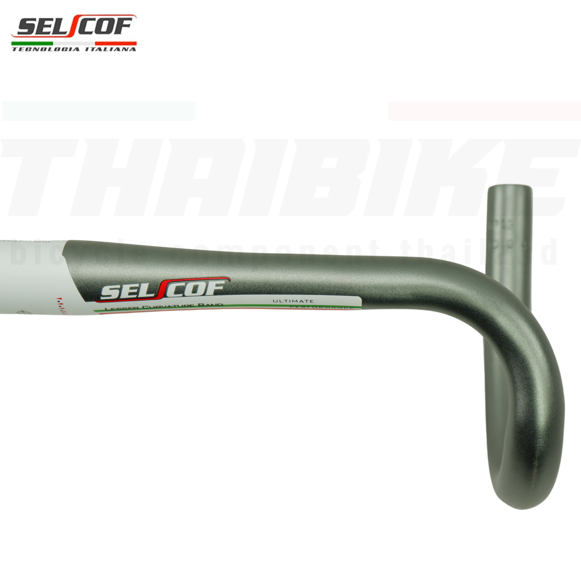 แฮนด์จักรยานเสือหมอบอลูมิเนียม 7075 SELCOF KP03 งานไต้หวัน