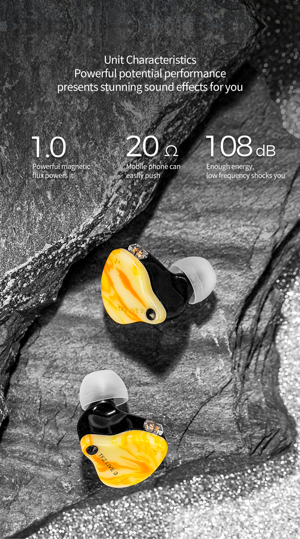 ขาย TFZ LIVE 3 หูฟัง Dynamic หูฟังที่ใช้เทคโนโลยีเดียวกับหูฟังที่ได้รางวัล VGP Gold Award