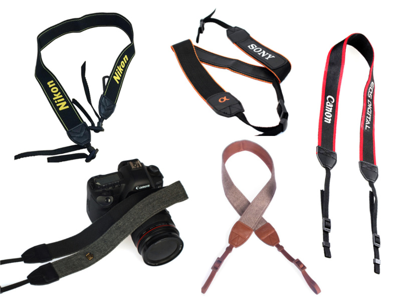 Camera Neck Strap Shoulder Strap สายคล้องกล้อง หลายรุ่น for Canon Nikon Sony