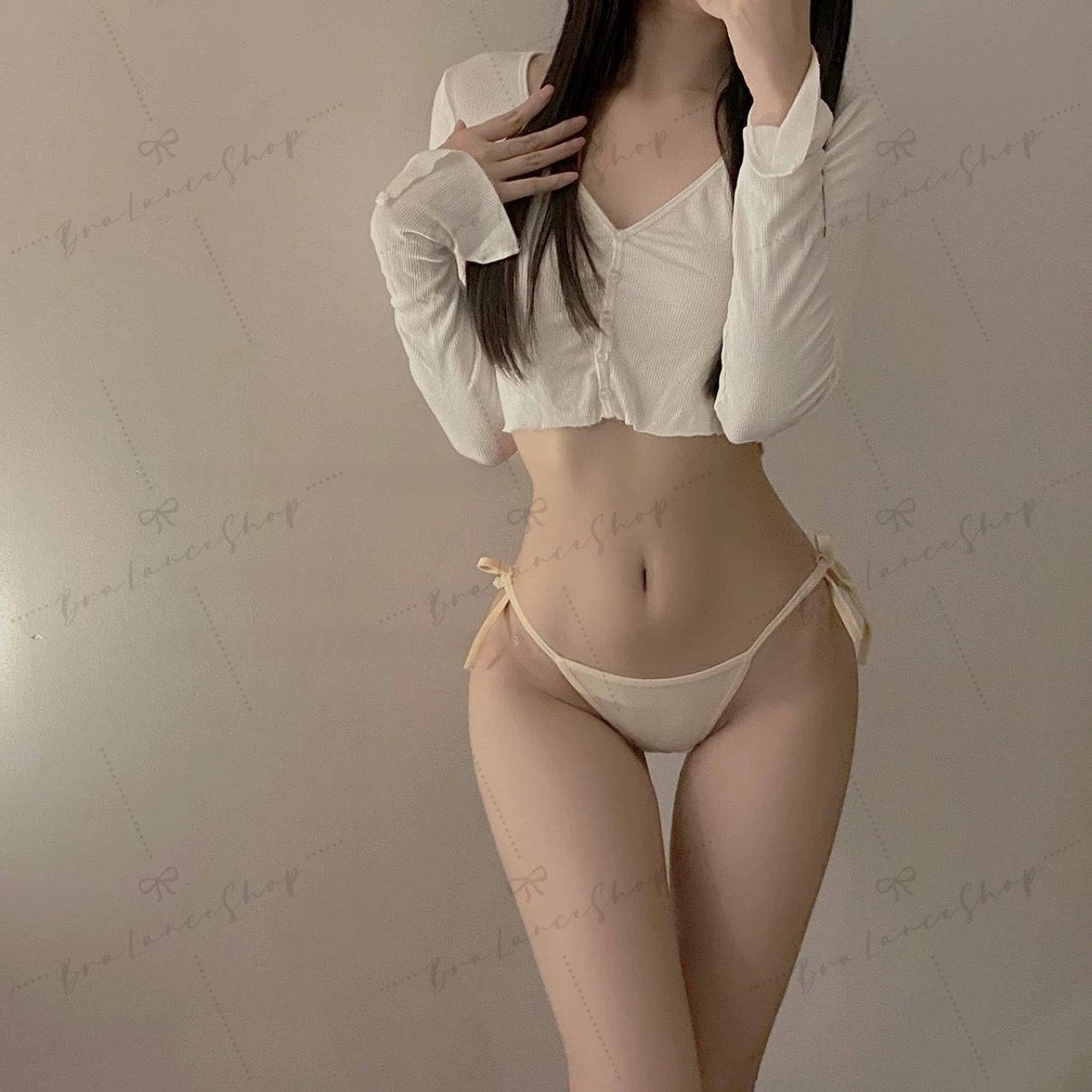 BLS✿1182 กางเกงในแฟชั่นผูกข้าง