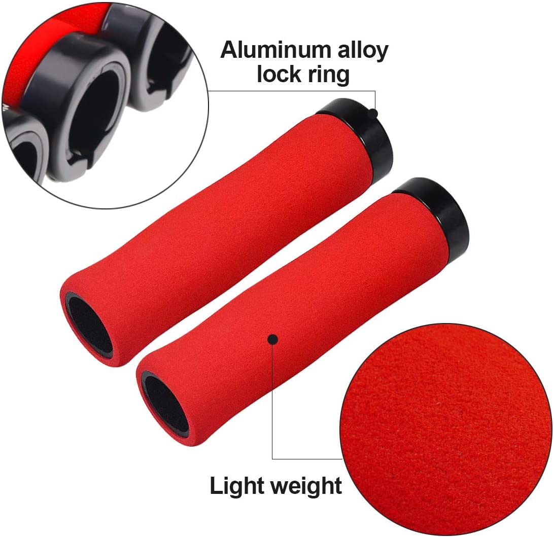 ปลอกแฮนด์จักรยานโฟม LINKBEAR แบบมีตัวล็อคปลายแฮนด์ THAIBIKE