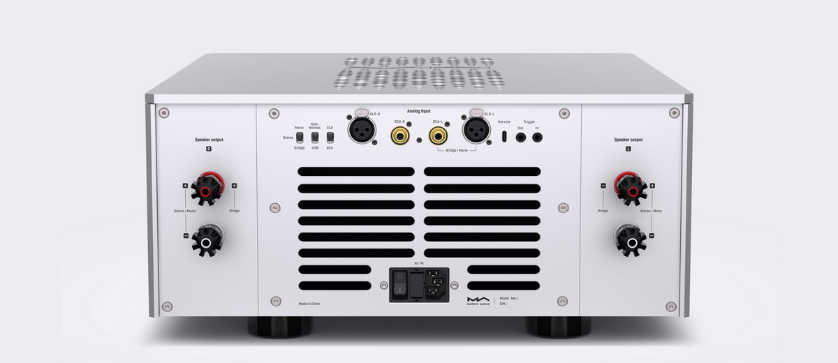 [PreOrder] Matrix AudioMA-1 เพาเวอร์แอมป์ คลาส AB ประสิทธิภาพสูง ประกันศูนย์ไทย