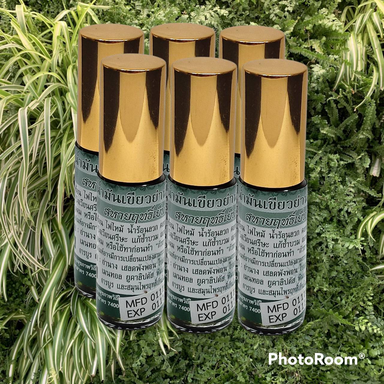 น้ำมันเขียวย่านางสหายฤทธิ์เย็น ขนาด 5 ml./ขวด (Pack 6 ขวด)