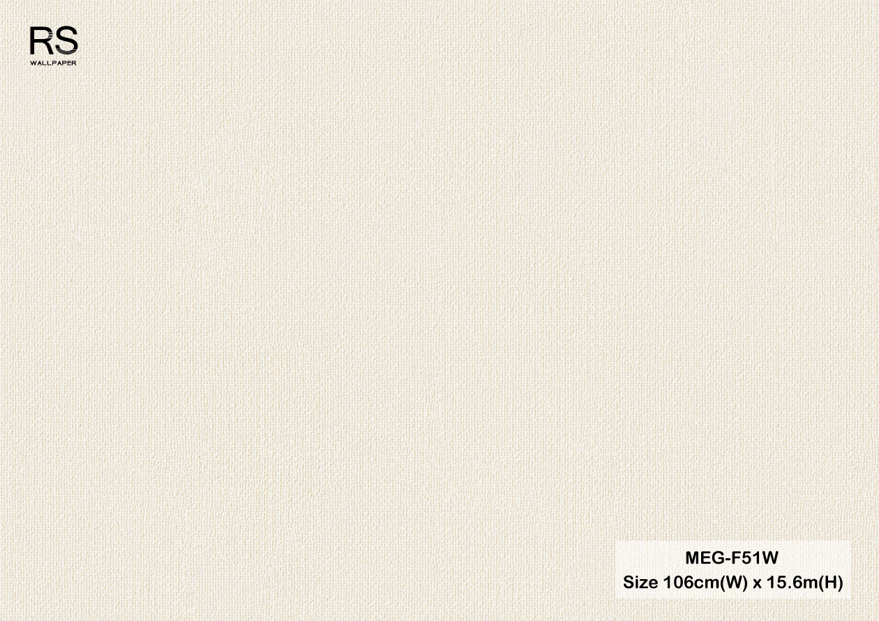 วอลเปเปอร์ สีครีม MEG-F51W