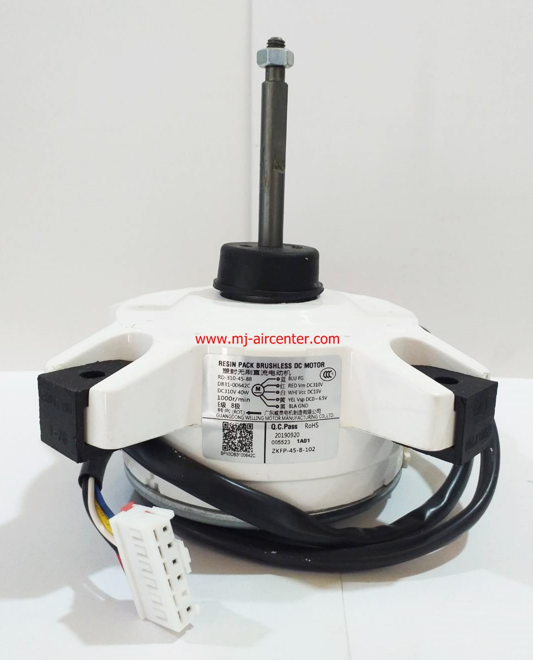 มอเตอร์พัดลมคอยล์ร้อนซัมซุง พาท DB31-00642C