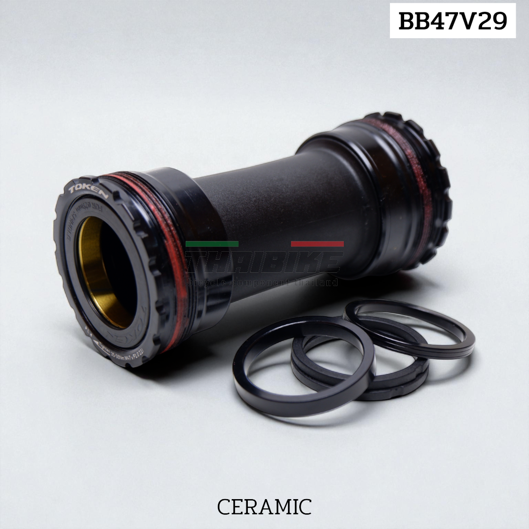 กระโหลก TOKEN BB47V29 | T47 Inboard | สำหรับ SRAM DUB (Ø28.99mm)