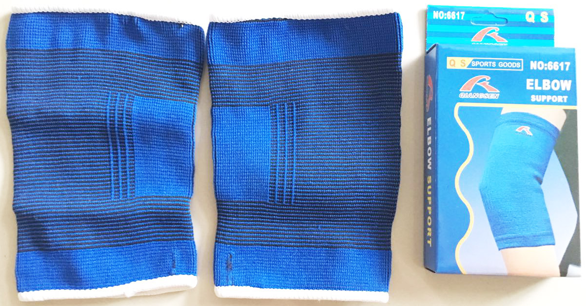 ที่รัดข้อศอก 2 ชิ้นกล่อง 18 ซม.