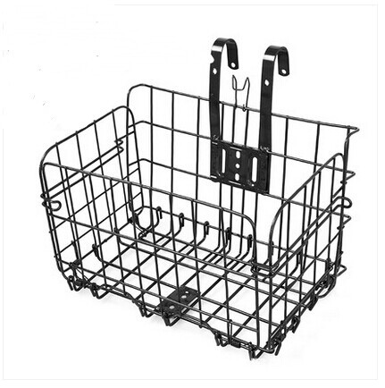 ตะแกรงหน้าอลูมิเนียมแบบพับ ติดข้างได้ ตะแกรงจักรยาน