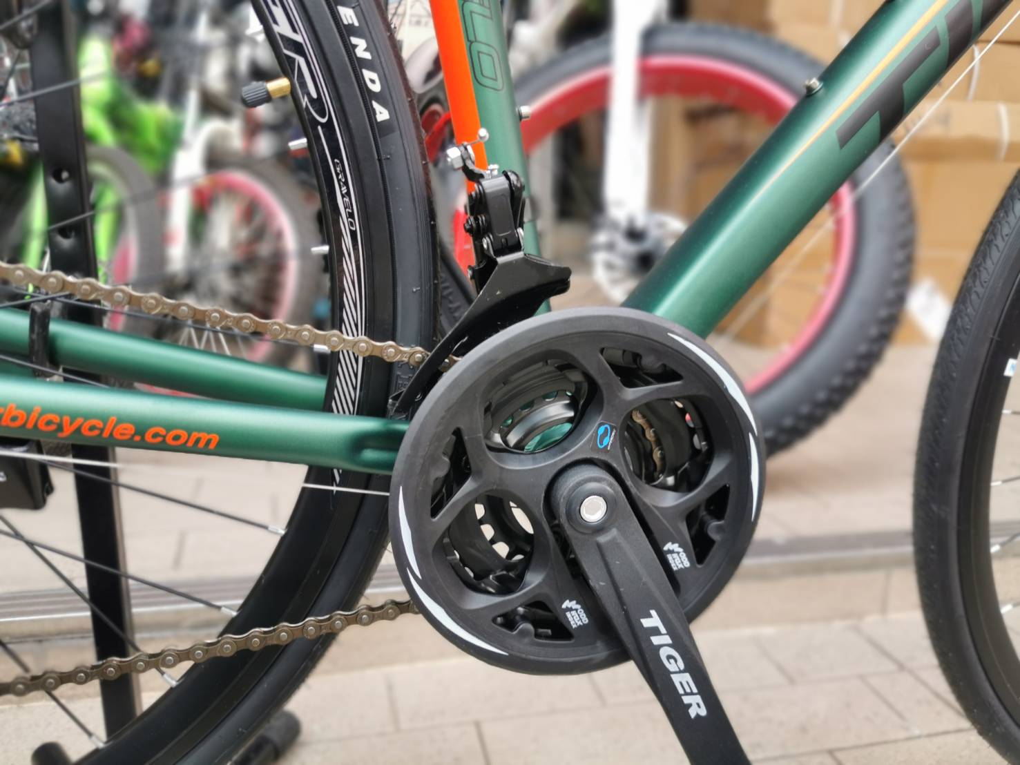 ส่งฟรี จักรยานเสือหมอบ TIGER GRAVELO