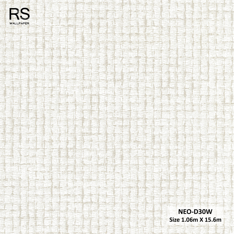 วอลเปเปอร์ สีน้ำตาลอ่อน NEO-D30W