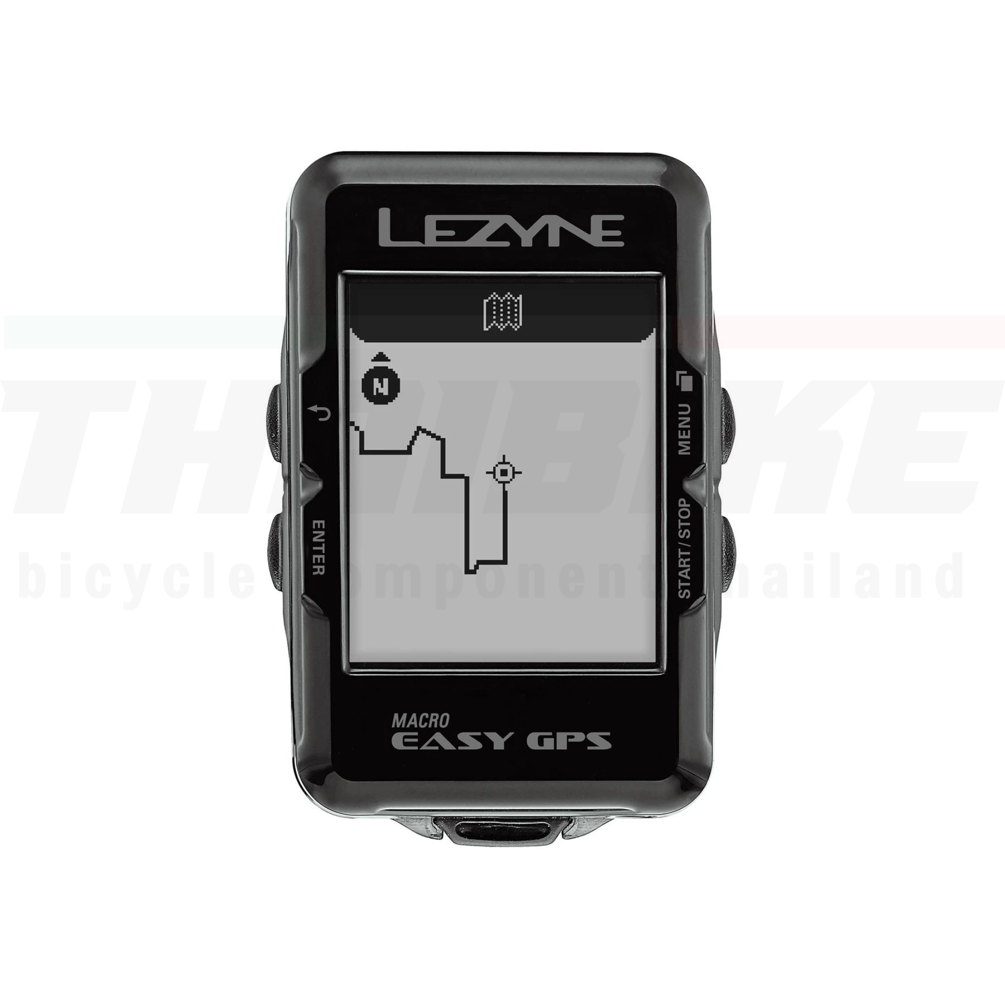NEW !! ไมล์จักรยานแบบ GPS LEZYNE MACRO EASY GPS แบบชาร์จได้