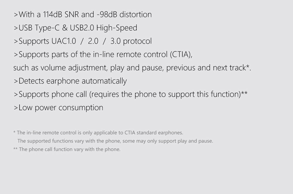 ขาย DD TC-35 สายแปลง 3.5mm เป็น USB Type C รองรับ 192kHz/32bit