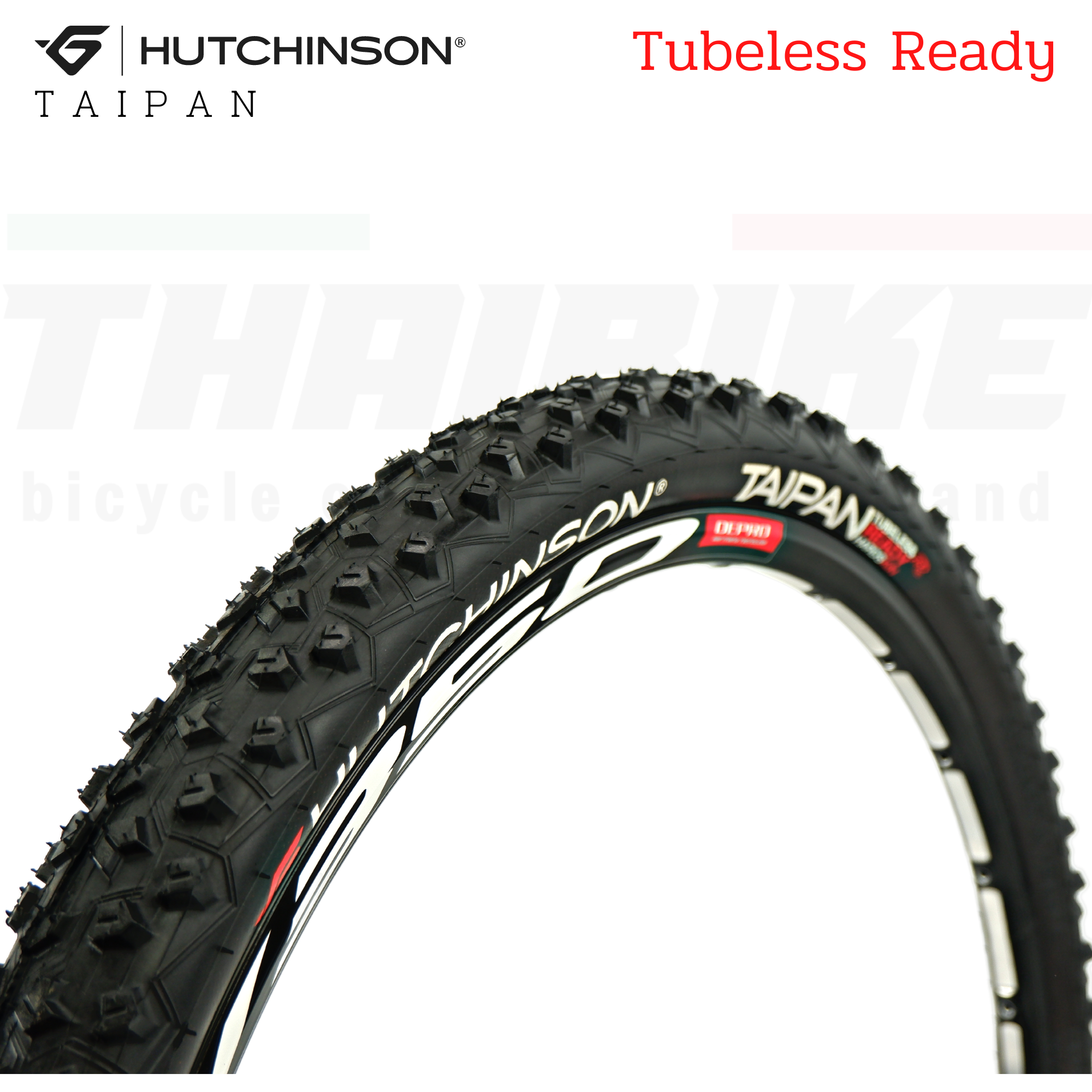 ยางนอกจักรยานขอบพับเสือภูเขา HUTCHINSON TAIPAN 26X2.1 27.5X2.1 29X2.1 TUBELESS