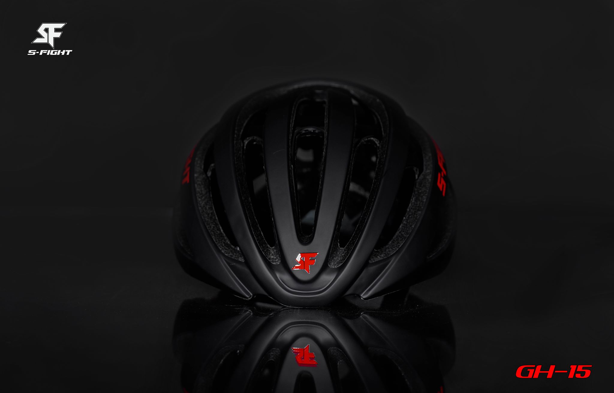 หมวกกันน็อคจักรยาน S-Fight รุ่น GH-15 หมวก 2 ชั้น เพิ่มความสวยงาม และทนทาน