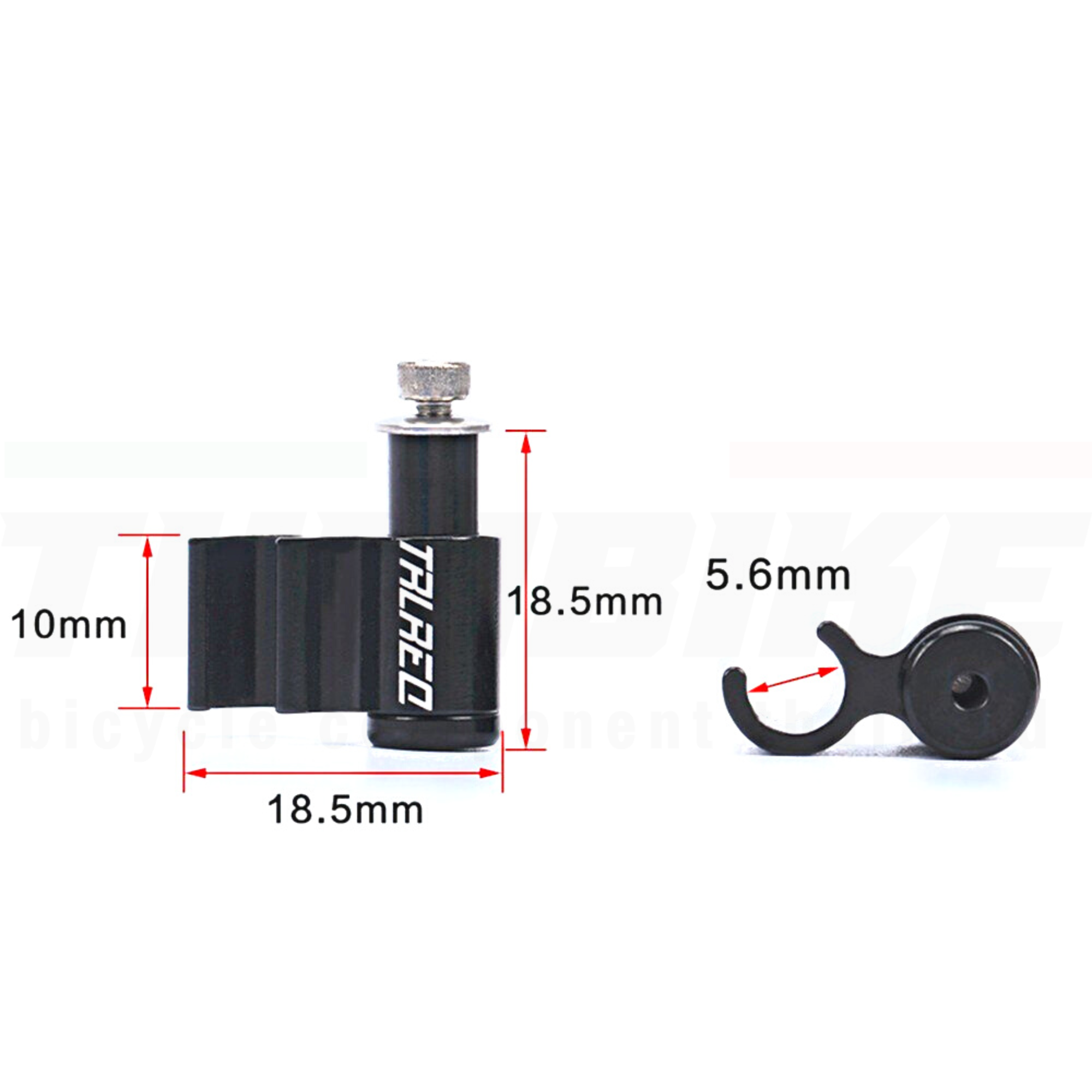 อแดพเตอร์ ล๊อคสายเบรค/สายเกียร์ จักรยาน อลูมิเนียม RISK/TRLREQ CNC 1 ชิ้น