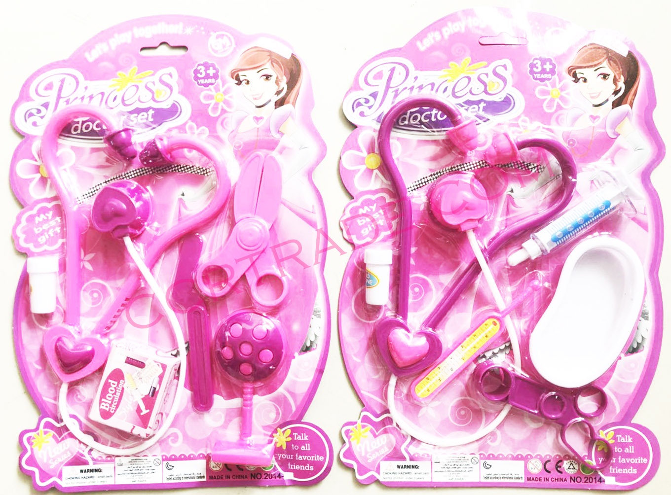 ชุดหมอหูฟังแผงชมพูจัมโบ้ 31 ซม.