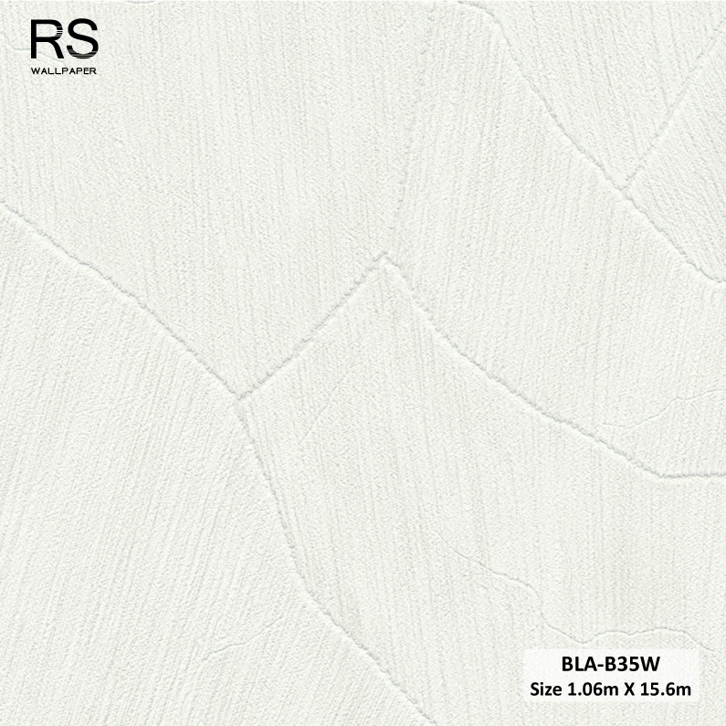 วอลเปเปอร์ ลายหินสีขาวเทา BLA-B35W