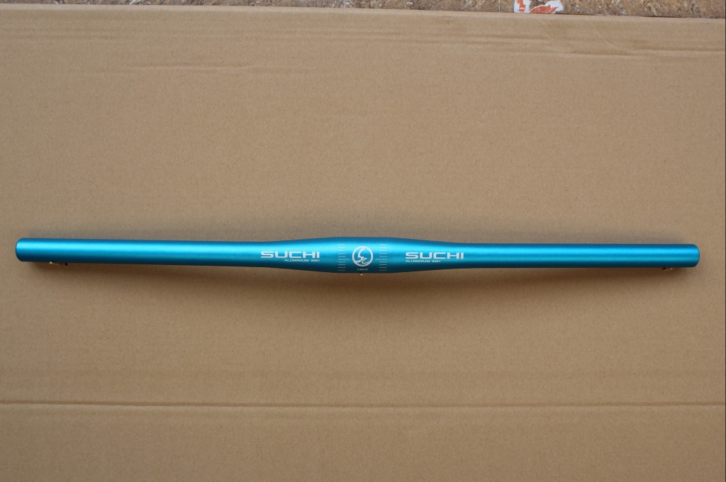 แฮนด์จักรยานเสือภูเขา อลูมิเนียม SUCHI 31.8X620 มม.