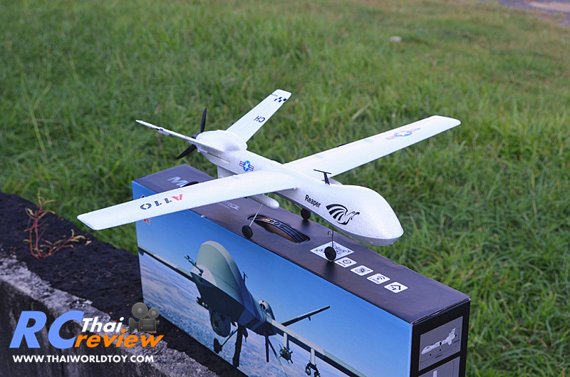 MQ-9 Reaper (UAV RC) โดรนพิฆาตรติดอาวุธ