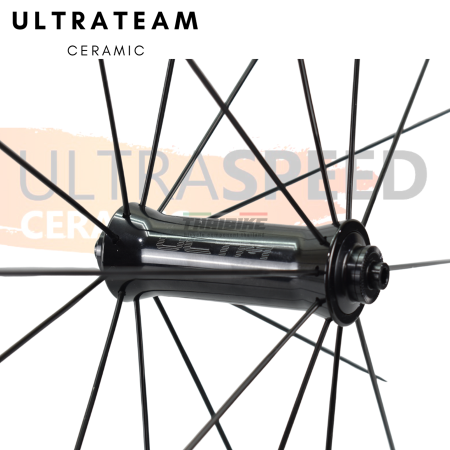 ล้อจักรยานเสือหมอบคาร์บอนเซรามิค Ultrateam ultraspeed (ceramic) 50/50 60/60 60/88