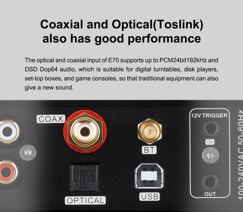 ขาย Topping E70 DAC ตั้งโต๊ะ รองรับ Dual Hi-Res ประกันศูนย์ไทย