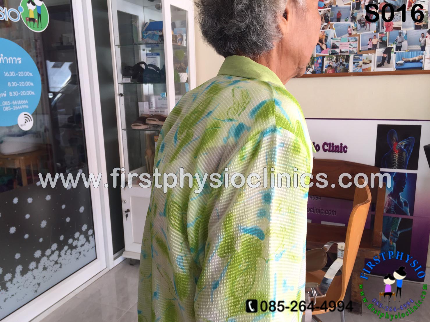 พยุงหลังโครงเหล็กด้านหน้า เจเวท พยุงลำตัวกระดูกทรุด ป้องกันการโค้งงอของหลังมาด้านหน้า,ด้านหลัง,ด้านข้าง Jewett Brace