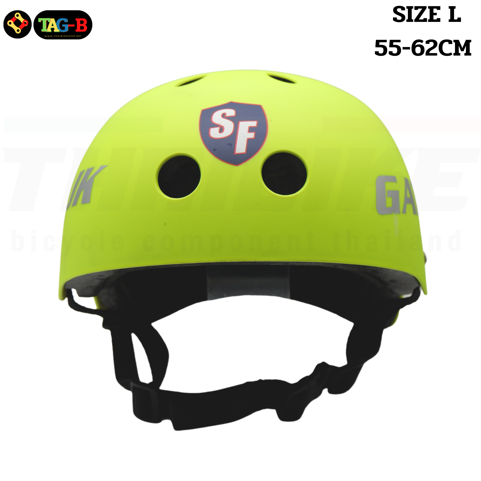 หมวกจักรยานแบบกลม GATELIJK หมวกผู้ใหญ่ SIZE L 57-62CM (ปรับขนาดไม่ได้)