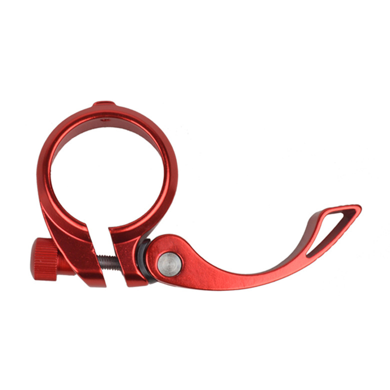 รัดหลักอานจักรยานแบบอลูมิเนียม ขนาด 40.8 สำหรับหลักอาน 33.9มม. รัดหลักอานรถพับ