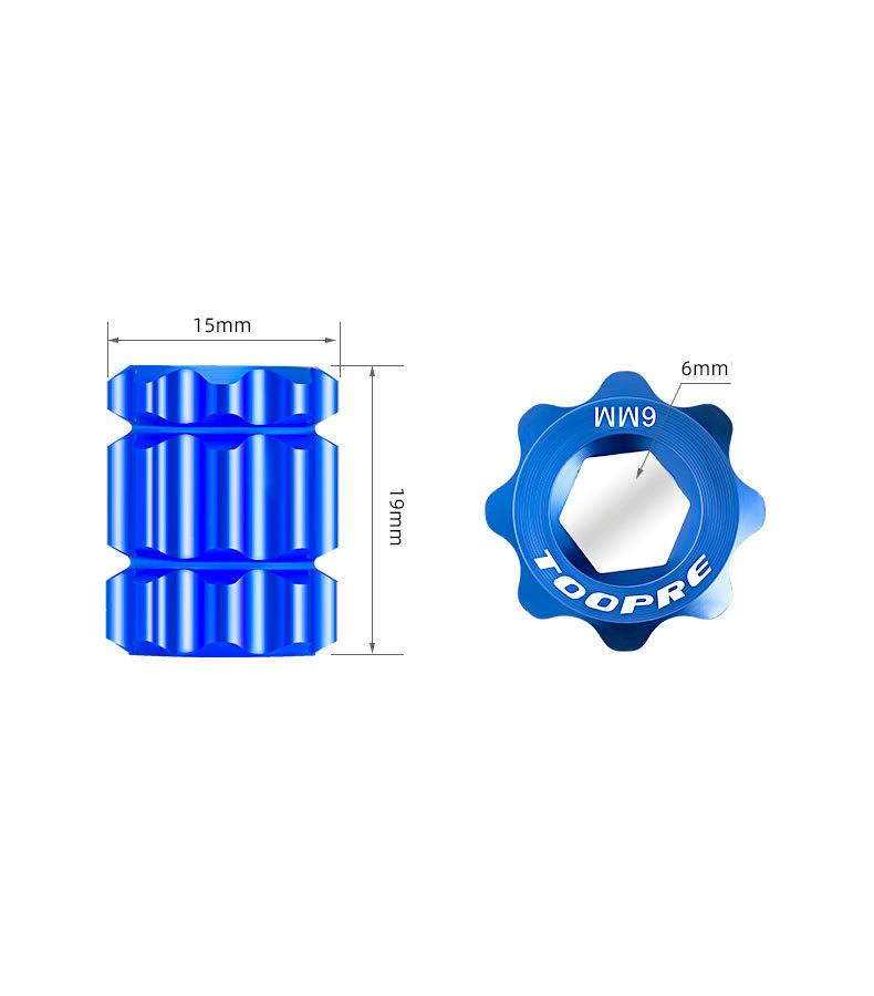 เครื่องมือถอดน๊อตขาจาน SHIMANO ยี่ห้อ TOOPRE มีแม่เหล็ก งาน CNC